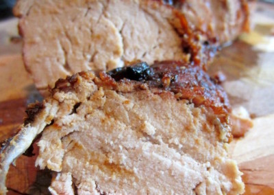 Balsamic Glazed Pork Tenderloin