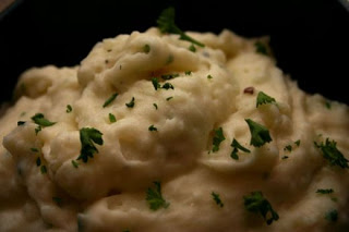 Asiag and white Truffle Mashed Potatoes
