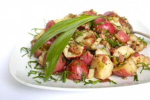 Potato Salad with Bacon & Grainy Mustard