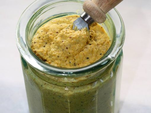 Serrano Honey Vinegar Mustard
