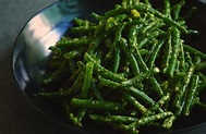 Green Beans With Pistachio Pesto