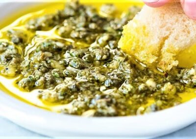 GARLIC AND HERB OLIVE OIL DIP